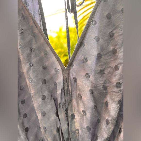 VICI COLLECTION - Cosmos Polka Dot Twist Jumpsuit - Picture 13 of 13